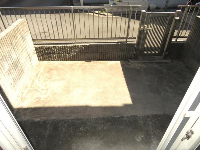 テラス善行坂Ⅱ ベランダ