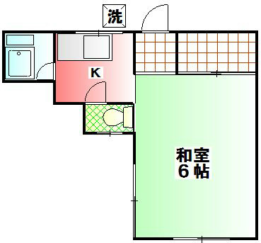 アパルトメントブーケ 205号室 間取り