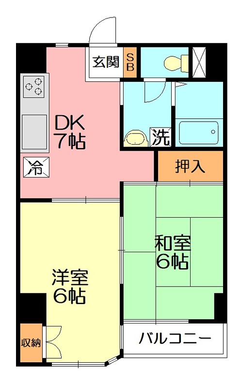 ネオポリストキワ２ 403号室 間取り