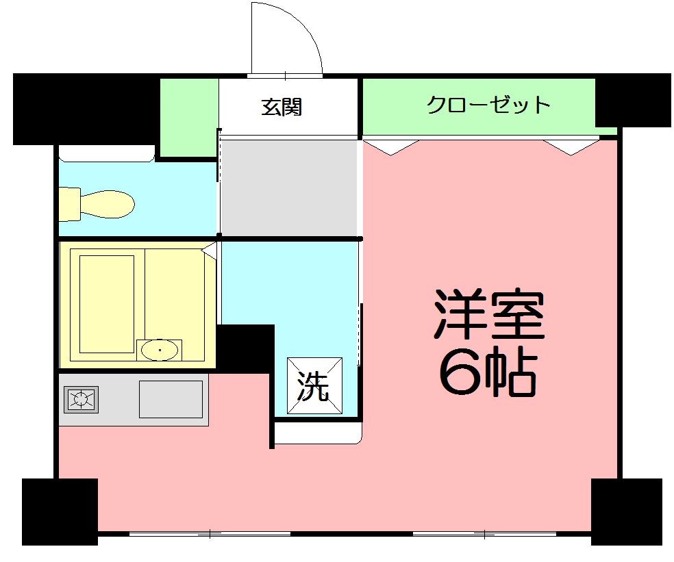 ラフィントール湘南 201号室 間取り
