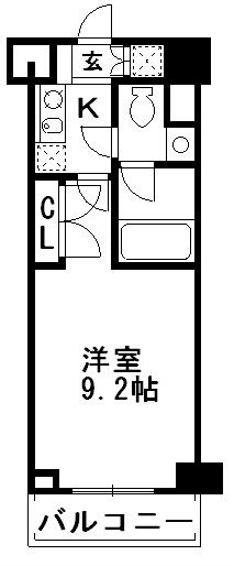 KDXレジデンス湘南台 610号室 間取り