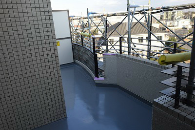 平塚ダイカンプラザ2号館 ベランダ