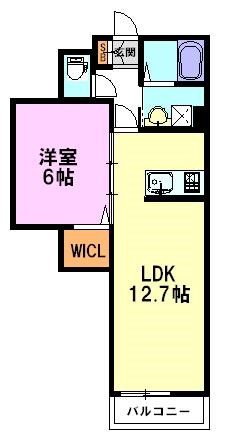 Terrace本厚木Ⅱ 305号室 間取り