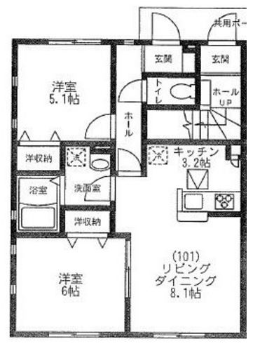 カーサ湘南台Ⅳ 間取り