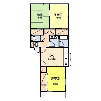 ヒルコート豊田 A-2号室 間取り