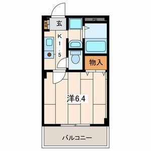 エミネンス 203号室 間取り