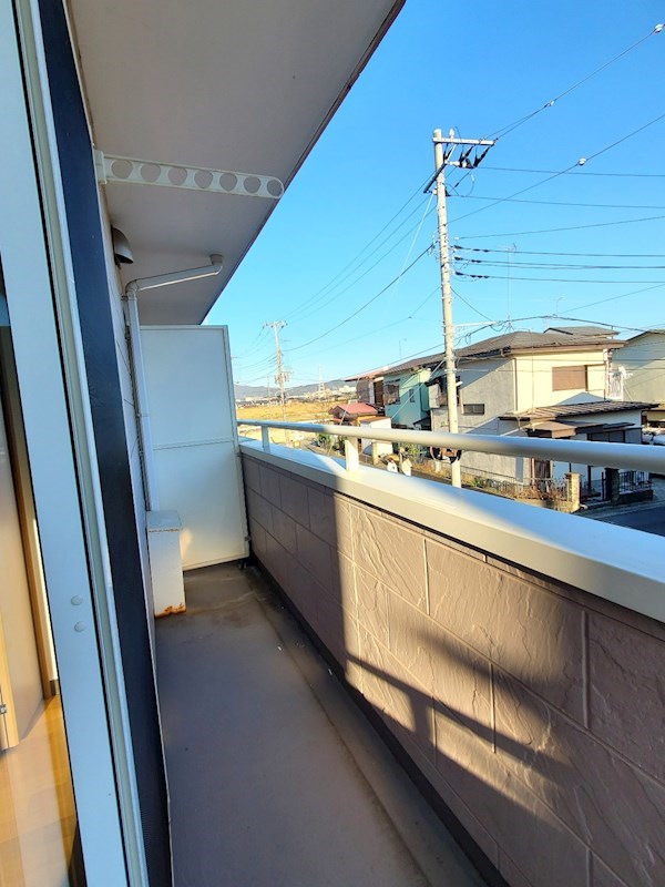 ピュアコート・すみれ ベランダ