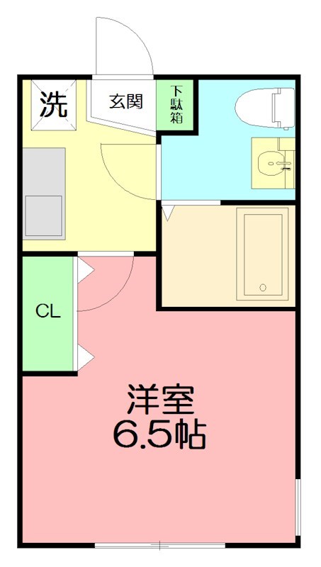 my residence鴨宮駅前 203号室 間取り