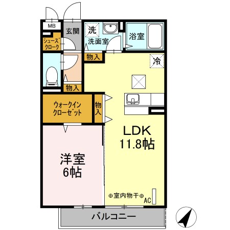 BLESS湘南藤沢 間取り