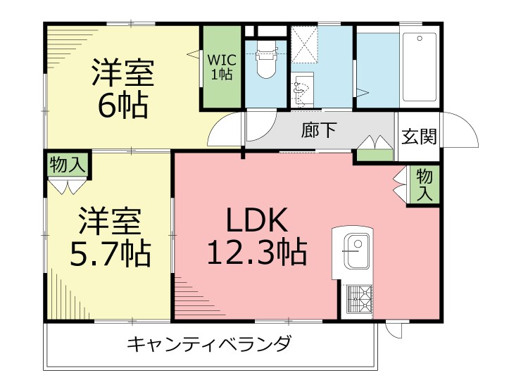 レジダンス ドゥ バン 間取り