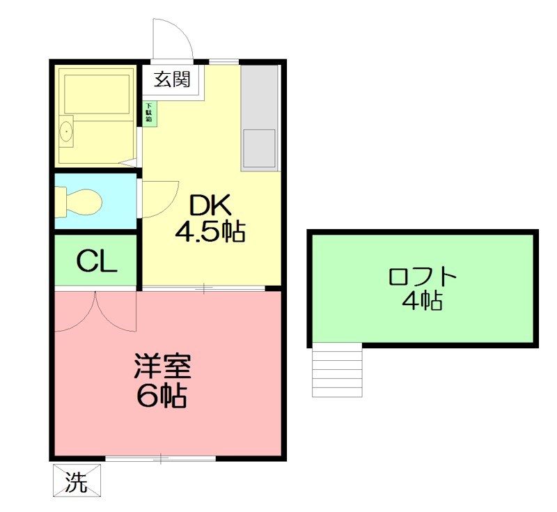 アーク御幸ヶ浜 間取り