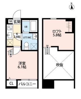 ルナ・レジデンス平塚 101号室 間取り