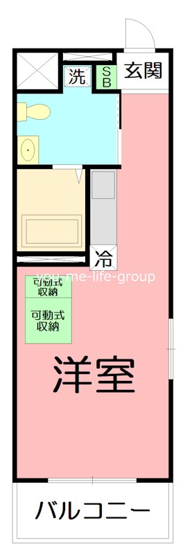 Ｋ.プラージュ 間取り