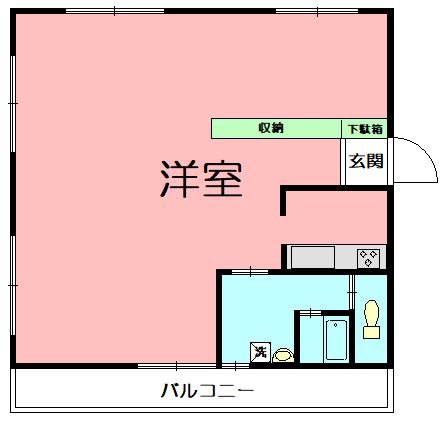 プラチナレジデンス 201号室 間取り