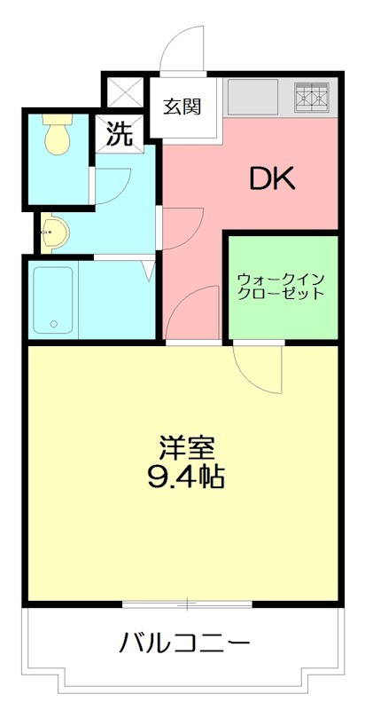 モリス湘南台 101号室 間取り