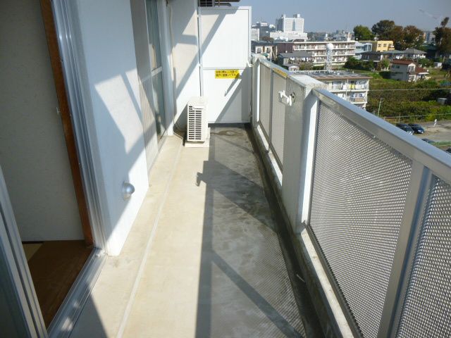 グレイスイセハラ ベランダ