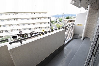 シティハイツオーキッド ベランダ