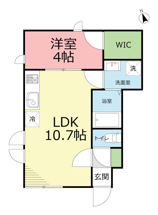 euodia（ユーオディア）B棟 間取り
