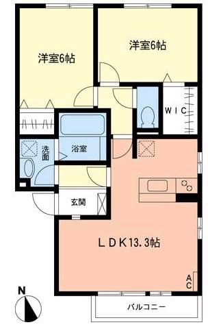 エスペランサA  間取り
