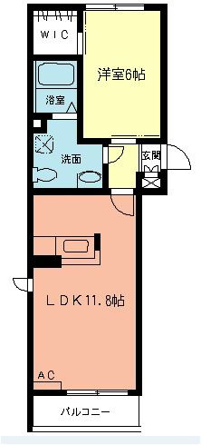 TERAKUBO 303号室 間取り