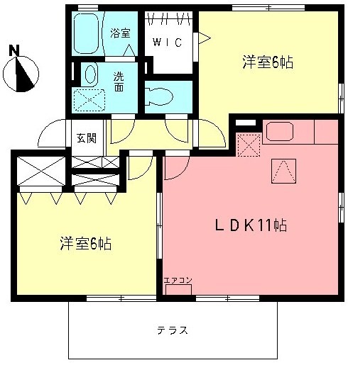 コーポ・ノブサン 間取り