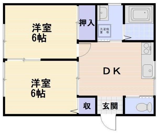 ベルシャンパレス 101号室 間取り