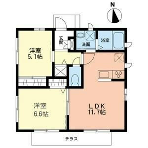 フェリオD 間取り