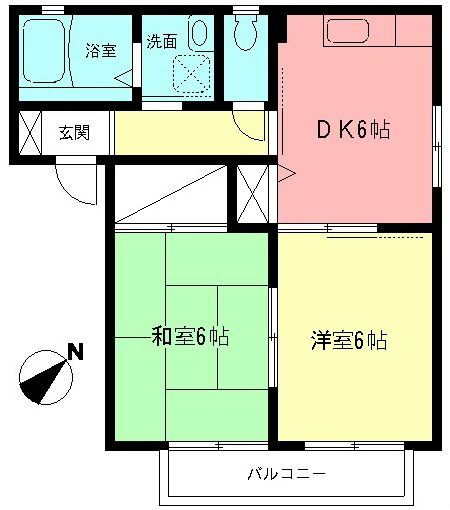 ハイネスⅠ 間取り
