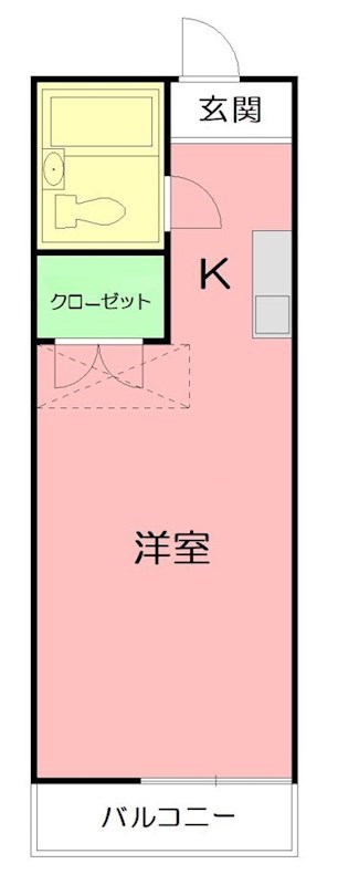 スペース松蓮寺 202号室 間取り