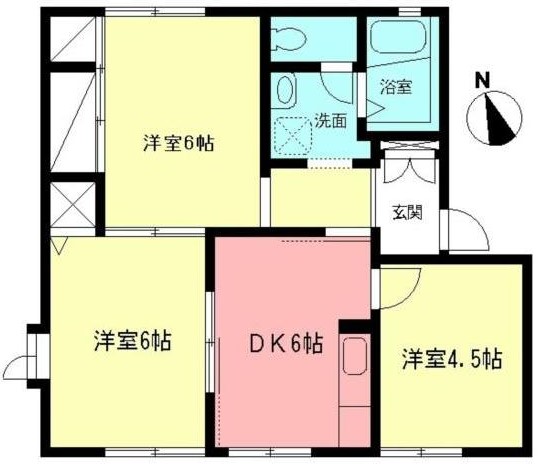 アネックスK 102号室 間取り