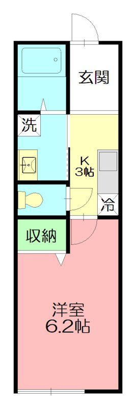 フォンス桜台 105号室 間取り