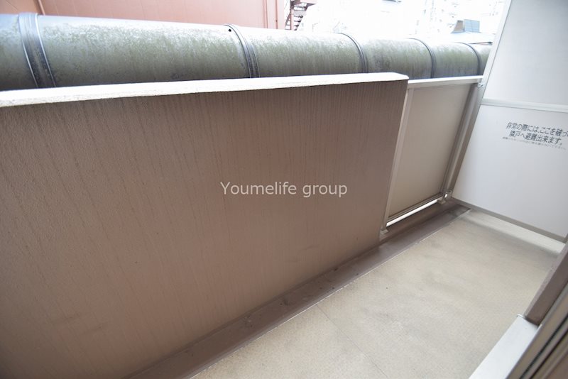 ピアチェーレアシタカ ベランダ