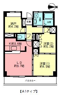 ステラ本厚木 302号室 間取り