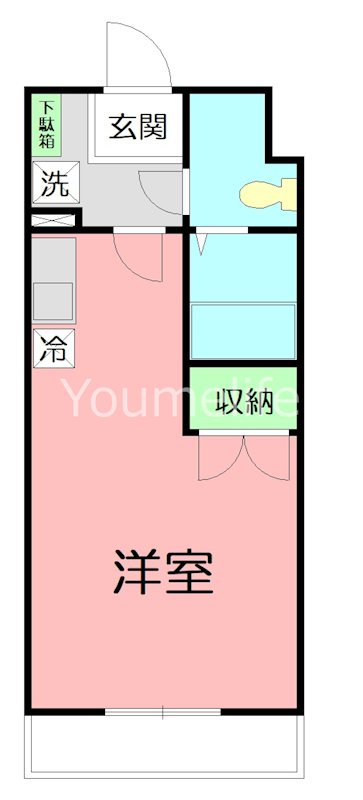 エストゥディオ 302号室 間取り