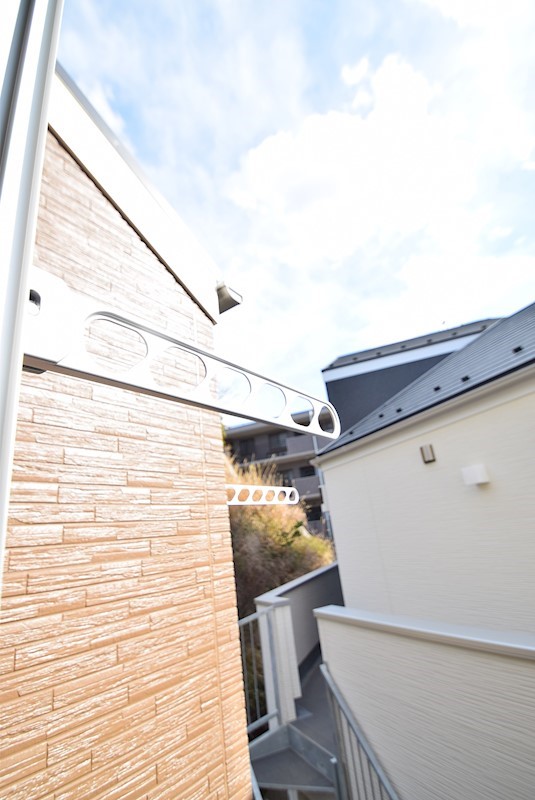 ベイルーム上町屋A棟 ベランダ