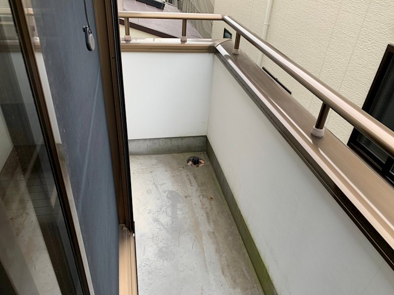 ハイネス小林C ベランダ