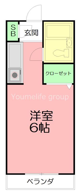 井上企画ビル 313号室 間取り