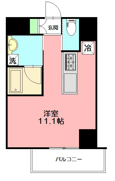 EINHAUS 302号室 間取り