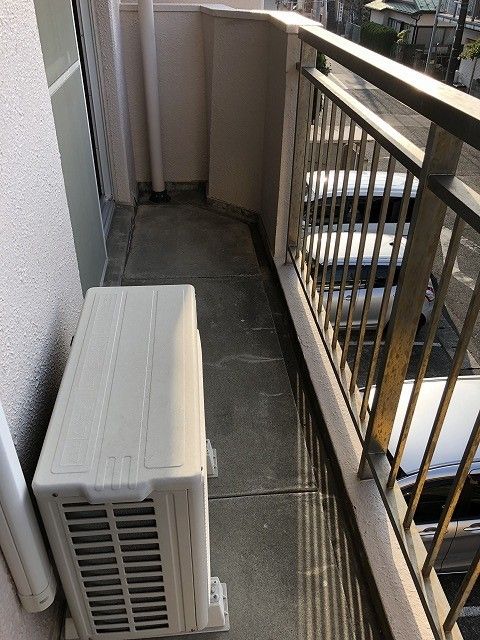 太陽ハイツ ベランダ