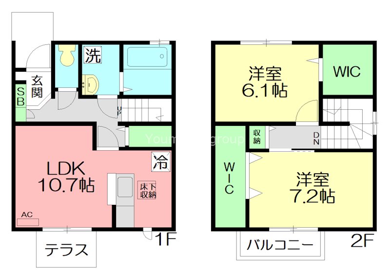 エトワールシャンテⅢ 間取り