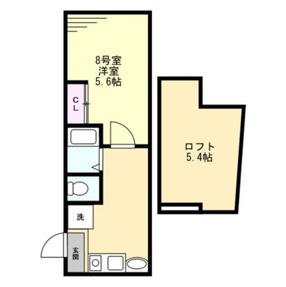 グレースコートいずみ中央 108号室 間取り
