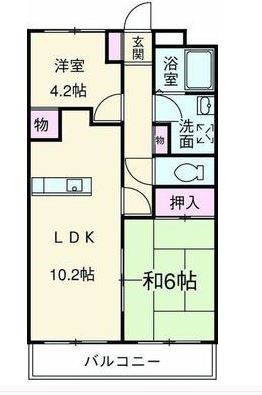 第３杉山ビル 301号室 間取り