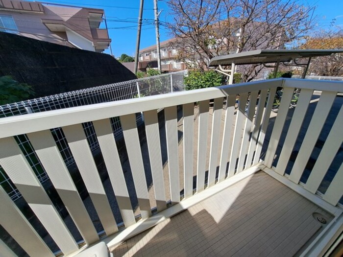 グランドソレーユA棟 ベランダ