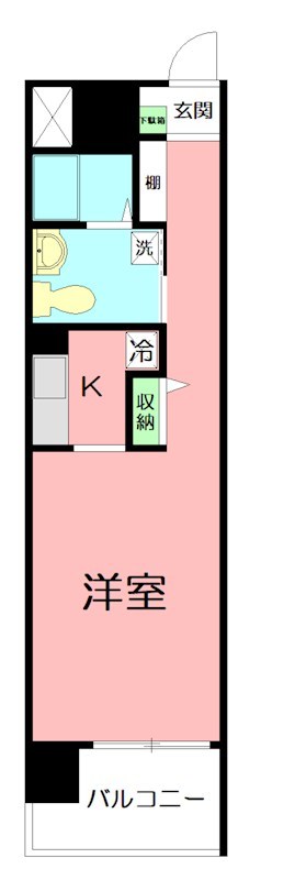 レオグランデ 403号室 間取り