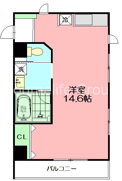 M・フラット 303号室 間取り