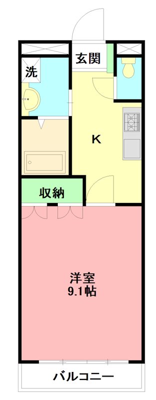 シルエーラ 301号室 間取り