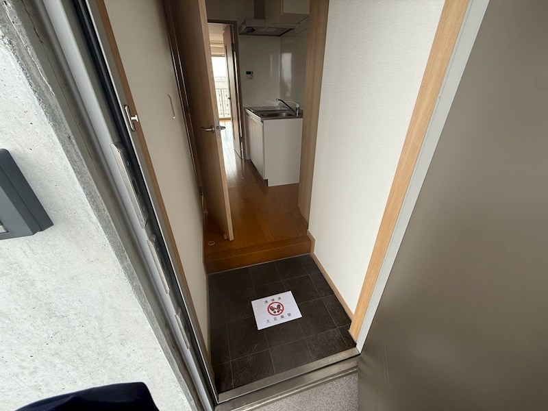 竹風六番館  玄関