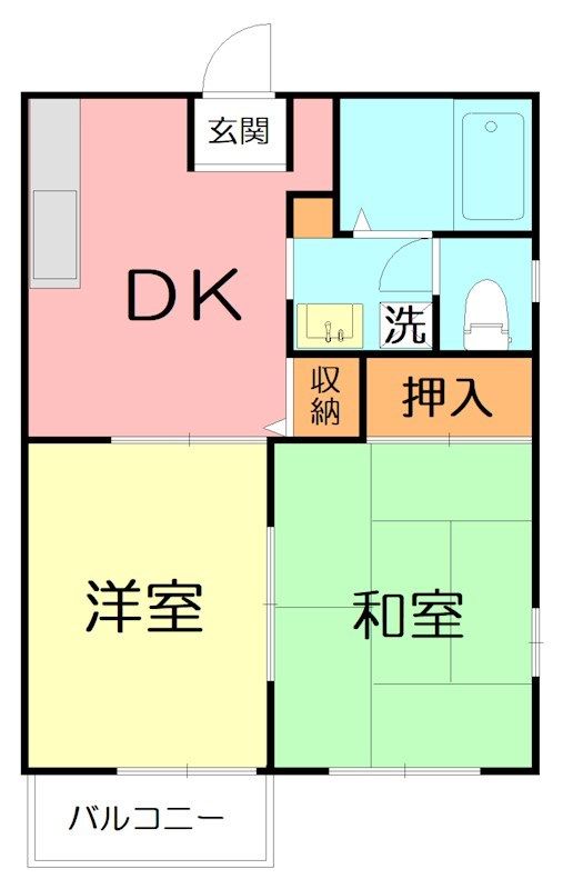 寿ネス１ 201号室 間取り