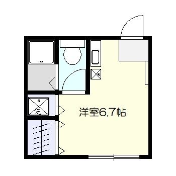 ジュネス湘南 103号室 間取り