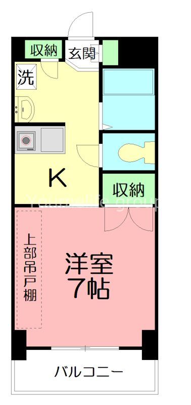 ラポール鶴嶺 405号室 間取り